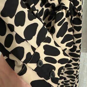 Cheetah print dress